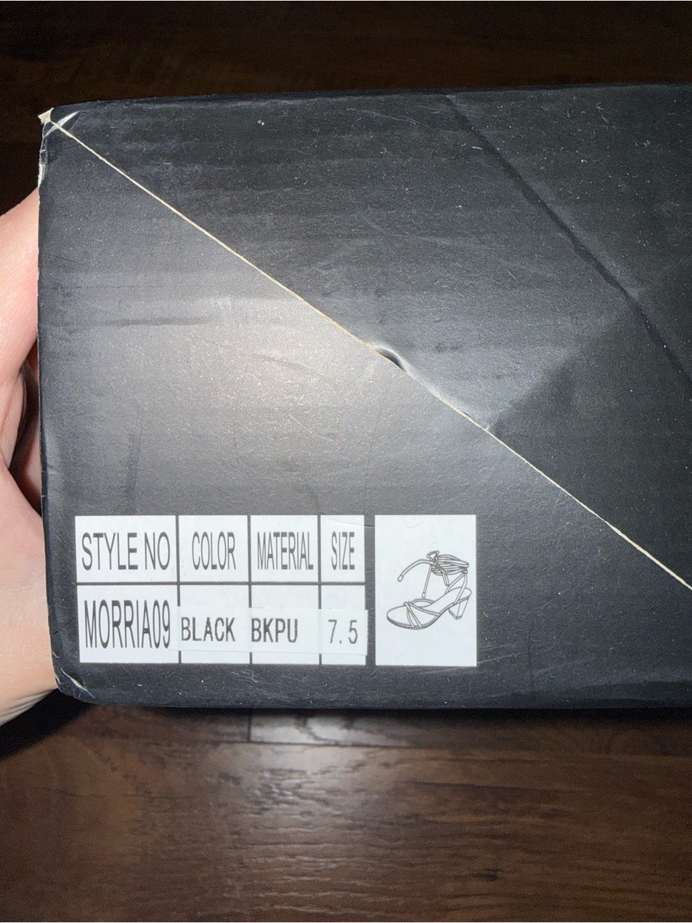 Fashion Nova Carina Wrap Up Heels-Black - Picture 2 of 4